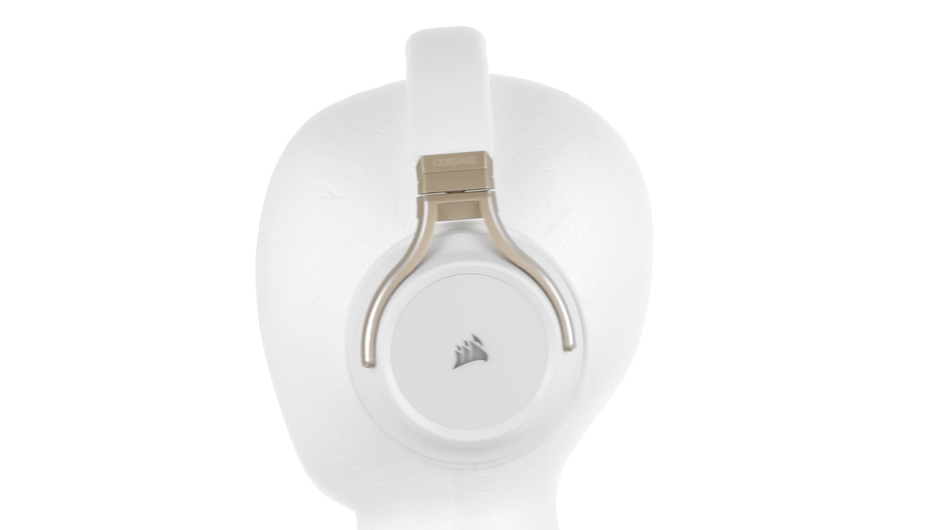 ヘッドフォン/イヤフォン CORSAIR VIRTUOSO RGB WIRELESS Pearl VIRTUOSO RGB WIRELESS High-Fidelity Gaming Headset — Pearl (EU)