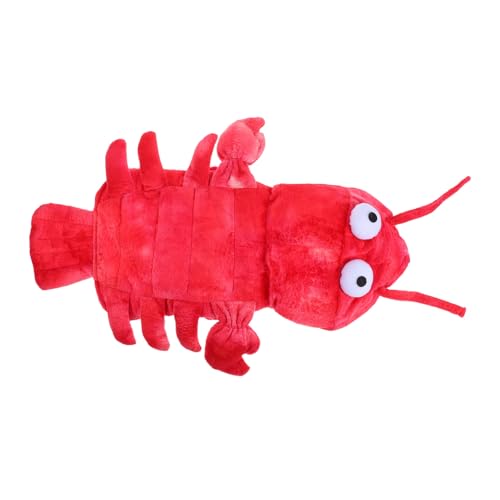 Disfraz de langosta rojo para perro talla XS
