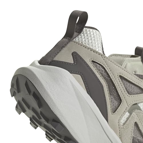 Adidas Mens Kantai Trail Sportswear, Cloud White/Charcoal/Putty Grey, 8 - image 6