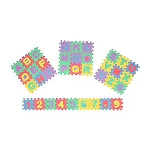 Poppenhuis Meubels, 30 Stks Grijpende Puzzel Speelkleed Poppenhuis Meubels Decoratie Mini Alfabet Nummer Poppenhuis Mat Educatief SpeelgoedPoppenhuizen