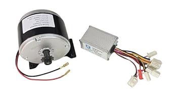 MY1016 24V 250W DC Motor High Speeds Small Brush Motor For ebike e-bike, Aluminium with 250w controller