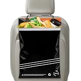 50 Pcs Disposable Car Trash Bags – Leakproof & Odor-Lock 2 Gallon Hanging Auto Garbage Bags – Hanging from Headrest/Easy Stick-On Trash Can for Car, Truck, SUV, Travel & Ride-Share