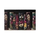 Juego de 6 manteles individuales para mesa de comedor, diseño de WHJSHOP Romance entre las páginas, para hotel, banquete familiar