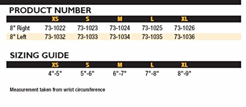 Corflex Ultra Fit Cool Wrist Splint 8