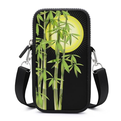 Sac bandoulière téléphone et portefeuille unisexe compact 17.5x10cm