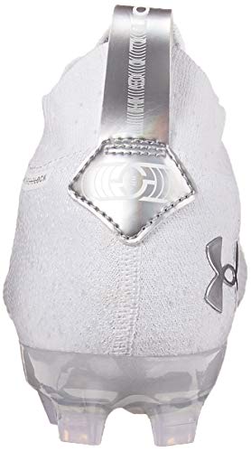 Under Armour Mens Spotlight Lux Mc Football Shoe, White (100 Metallic Silver, 8.5 Us #TOP2