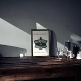 miroir barbier rond bois Miroir Pub avec cadre en bois 30 x 20 cm