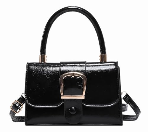 Image of Women Mini Purse Girl Small Handbag Trendy Ladies Shoulder Bag Crossbody Bags Black