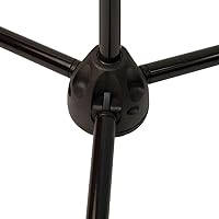 Vista 4 de Ultimate Support PRO-R-T-T Pro Series R Soporte de micrófono con pluma telescópica, base de trípode de plástico y altura estándar