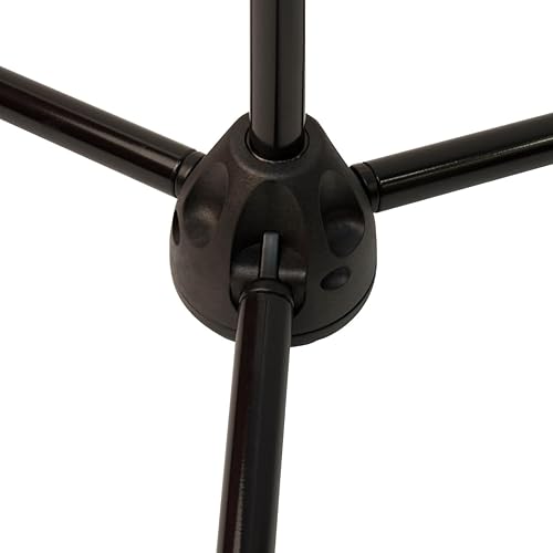 Miniatura 5 de Ultimate Support PRO-R-T-T Pro Series R Soporte de micrófono con pluma telescópica, base de trípode de plástico y altura estándar