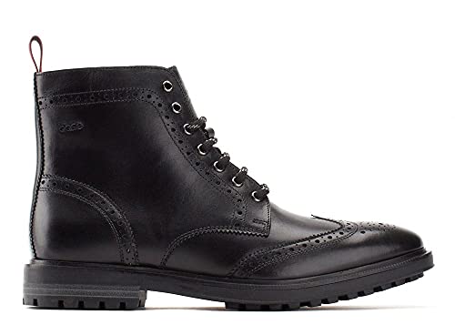Base London THORNE WAXY - Botas para hombre, color negro, Black, 39 EU
