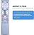 ERF6A80 Replacement Voice Backlit TV Remote Control for Hisense, for Hisense U6 U7 U8 Series Mini-LED ULED 4K UHD Google Smart TV