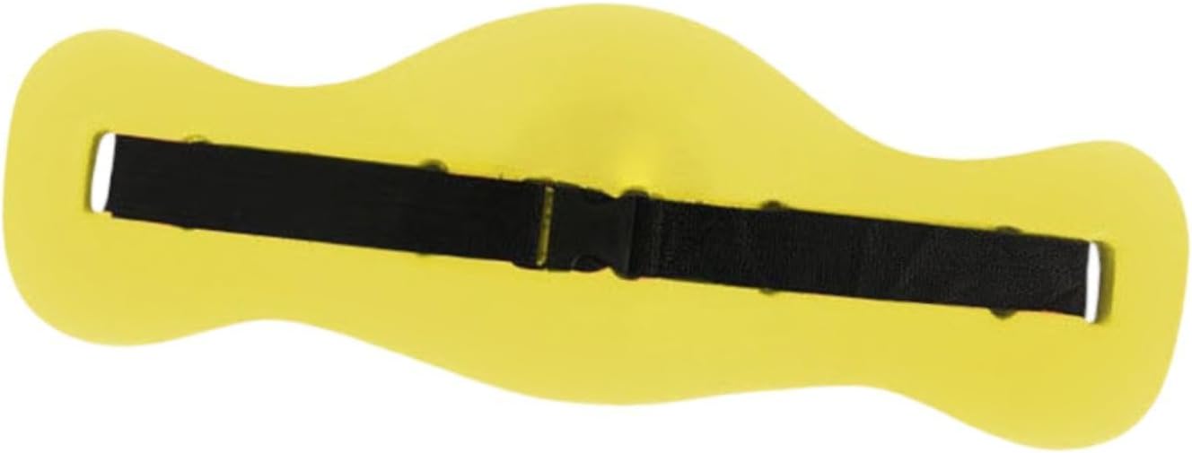 Swim Belt for Pool Floats Back EVA Foam Adjustable for Jogging Yellow