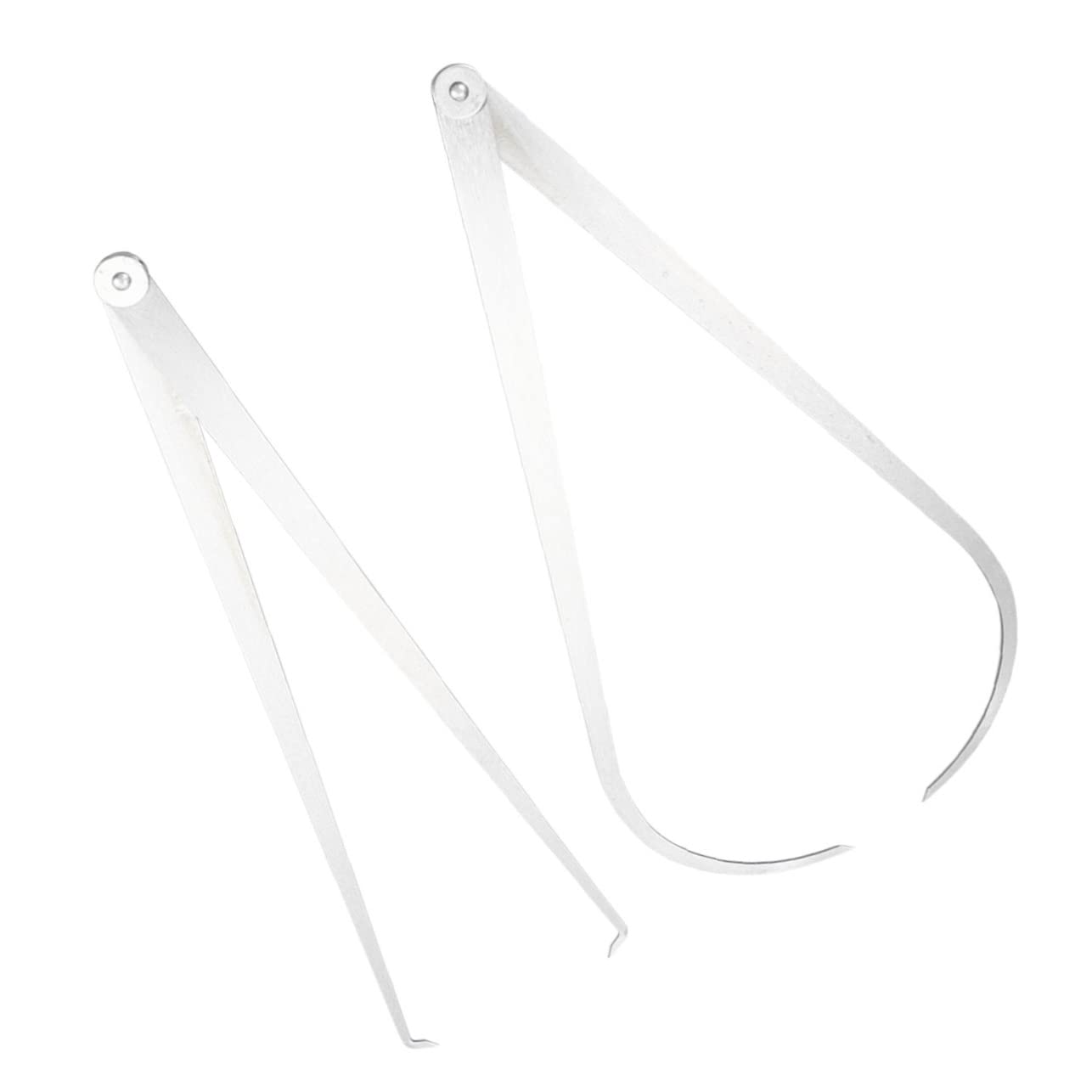NAMOARLY 2pcs Measuring Caliper Outside Caliper Tool Spring Calipers Caliper Paint Calipers Measuring Tool Caliper Measuring Tool Joint Calipers Dividers Divider Calipers Ceramics Measuring