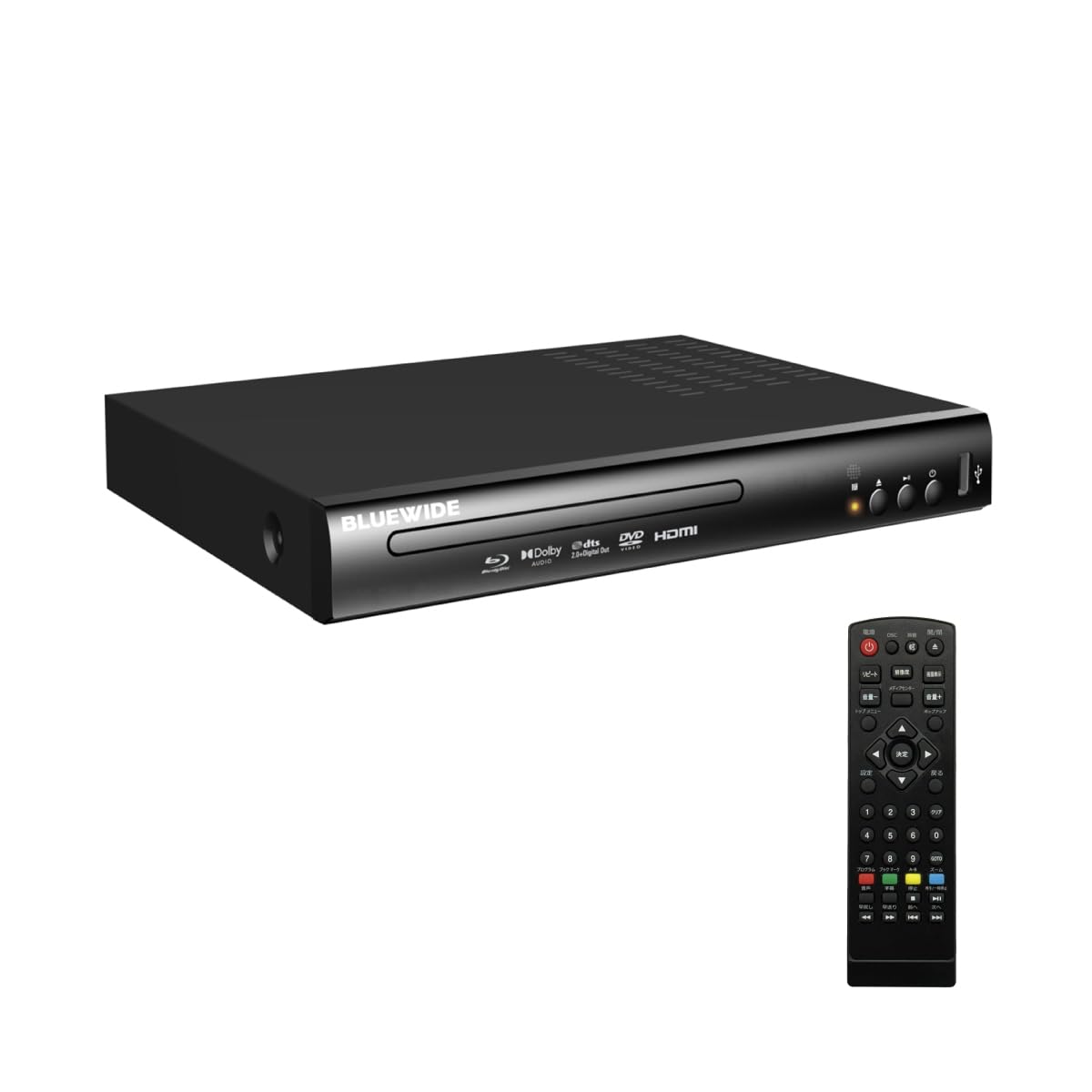 Amazon | BLUEWIDE ブルーレイプレーヤー DVDプレーヤー フルHD 1080P