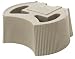 Good Ideas RWURNST-SAN Rain Wizard Rain Barrel Urn 50 Gallon Stand, Sandstone