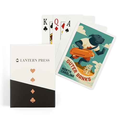 Baraja de Poker Lantern Press Outer Banks 52 Cartas
