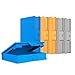 Inateck Étui pour Disque Dur de 3,5 Pouces, Boîtier de Protection Antichoc et Pare-poussière, Étui de Stockage pour HDD de 3,5", 6 Étuis Ensemble, Orange/Bleu/Gris *2 (HPFx6)