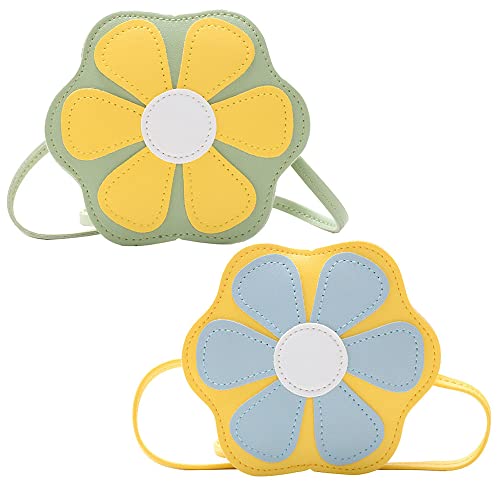 2 Pezzi Borsa a Tracolla Pu Bambina, Borsa a