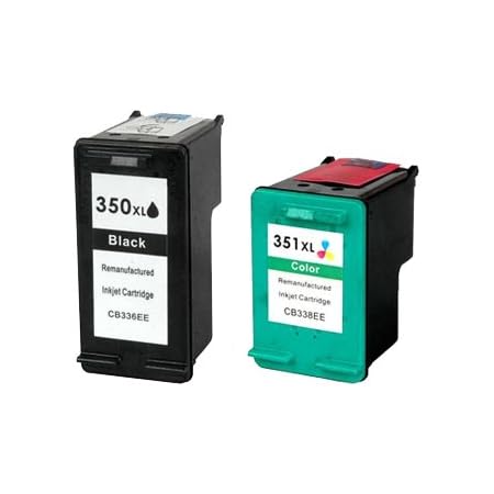 Pack Cartuchos Tinta Compatible para HP 350 XL / 351 XL/Negro y Tricolor :  Amazon.es: Informática