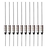 SF188E-192 Degree Metal Thermal Cutoffs Thermal Fuse 10A 250V for Motor Transformer Electric Industrial Home Appliance 10Pcs