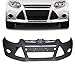 NEW Primered - Front Bumper Cover for 2012 2013 2014 Ford Focus Sedan / HatchFO1