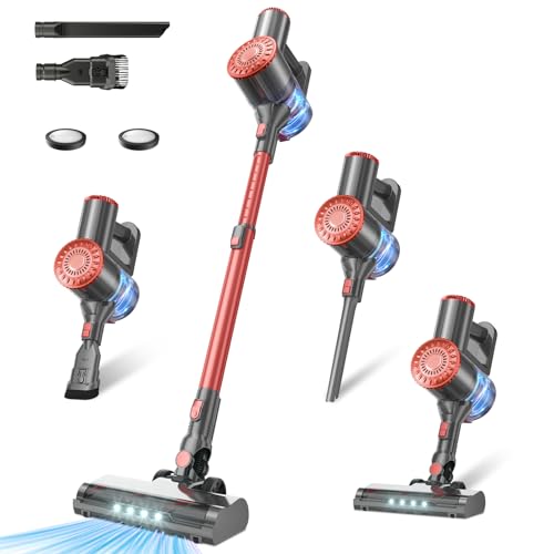 Tipdiy Cordless Vacuum Cleaner with Self-Standing, 40KPA Stick Vacuum Cleaners for Home, 8 - image 1