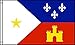 3x5 Acadiana Flag French Louisiana Banner Cajun Pennant Indoor Outdoor New