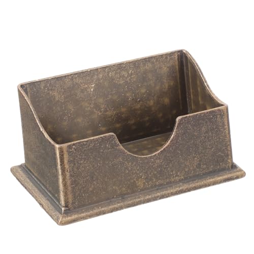 DIKACA Caja Caso De La Tarjeta De Negocio Kt Titulares Mostrar Titular De Tarjetas De Negocios Clasificado Oficina Saludo Vitrinas Para Tarjetas Aleación De Cobre y Zinc Color Aleatorio
