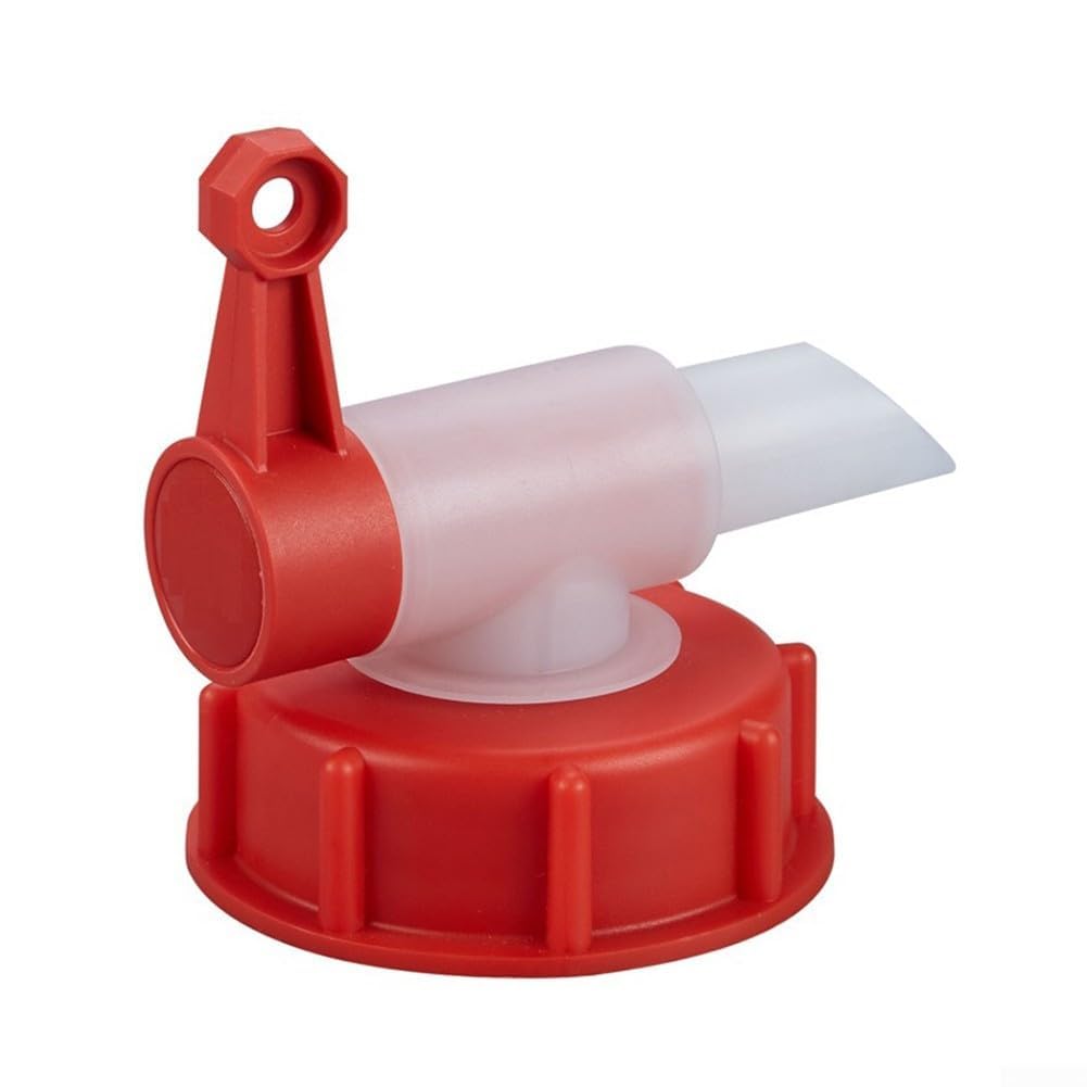 ZUZZEE 18.9mm Precision Pouring Tap Spout DIN51 and DIN61 for Drip-Free Filling on 5L to 30L Canisters AH23/51 AH23/61 Compatible Plastic Outlet Tap for Garden Use(1PC DN51)