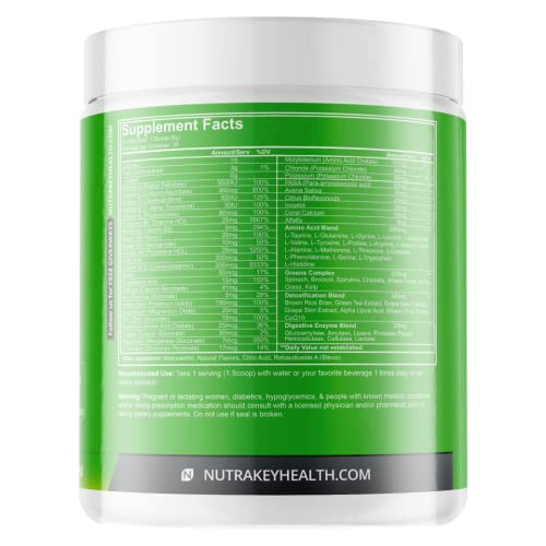 Nutrakey Envie Multivitamin Powder, Keto Multivitamin For Men And Women, Fruits, Greens, Antioxidants, Digestive Enzymes, Amino Acids, Vitamin B Organic Powder (Pineapple, 210G) #TOP1