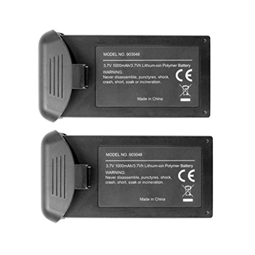sea jump 2PCS 3.7V 1000mah Lithium Battery for HS110D HS110G