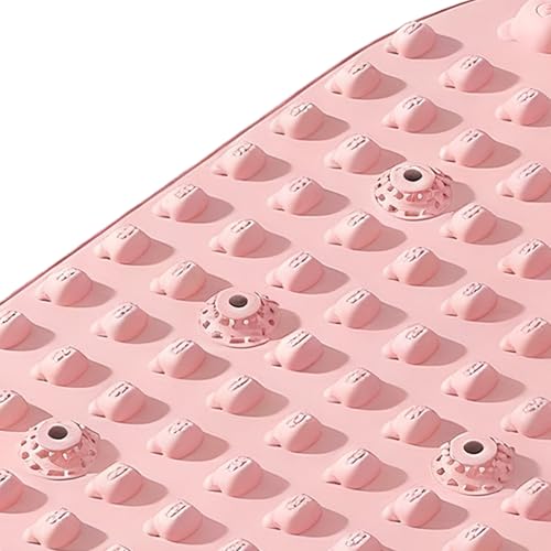 Tapis de massage des pieds en silicone double face avec pistes à billes