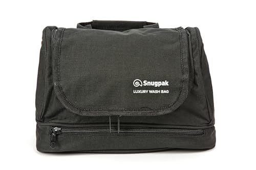 Trousse de toilette Luxury Wash Bag Snugpak avec miroir intégré et crochet de suspension
