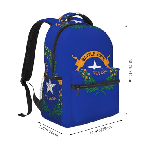 Mochila de Nevada compacta de 20x29x40 cm que soluciona la falta de espacio 2