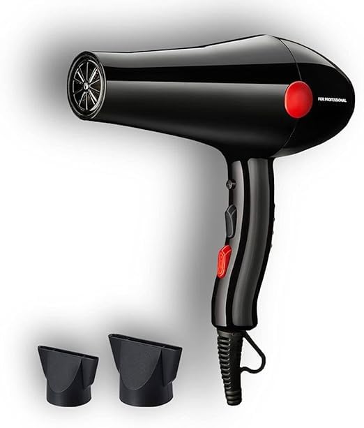 AG ENTERPRISES Portable Hair Dryer for Men's and Women's with 2 speed controlling setting, Hot and Cold air blower (Pack of -1-Black Colour)