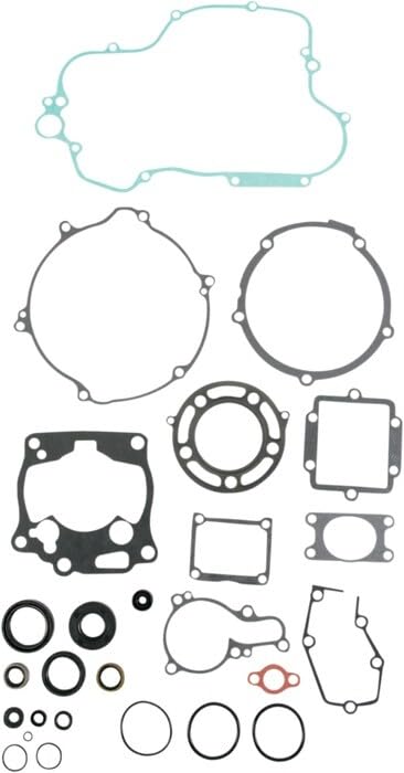 ATV&UTV Replace Parts & Accessories for Moose Complete Gasket Set with Oil Seals Fits Kawasaki KX 125 1998-2000 Mod-BBM45-FV19790