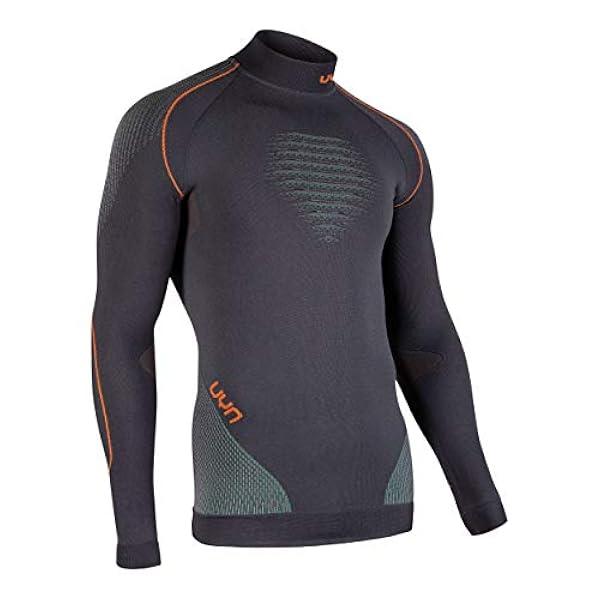 Evolutyon Maglia Intima Termica Collo Alto Manica Lunga Tecnica Da Uomo
