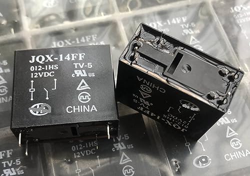 Relais JQX-14FF 005-1H commutation stable 5V basse tension 4 broches