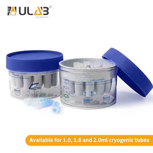 Boîte de congélation en polycarbonate ULAB Scientific haute résistance