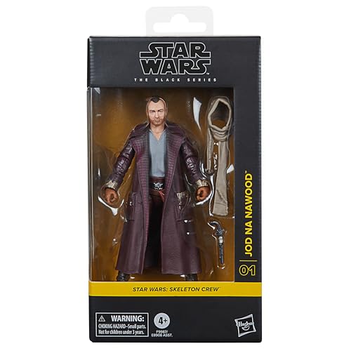 Star Wars The Black Series Jod Na Nawood Skeleton Crew 15-cm Action Figure, White, 6 inches - Image 2