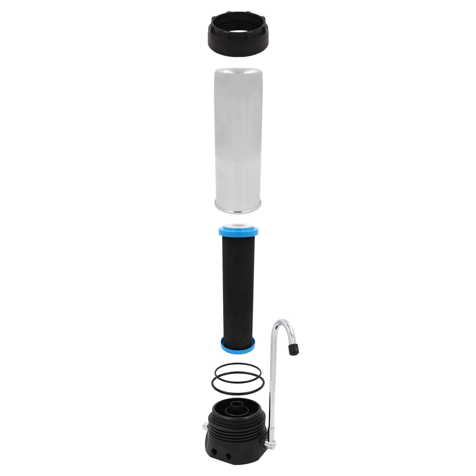 Filtre sur Évier HYDROPURE «INOX» cartouche XM