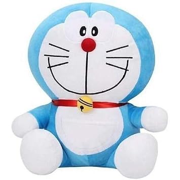 HUG 'n' FEEL SOFT TOYS Long Soft Lovable hugable Cute Giant Life Size Teddy Bear Plush & Stuffed Toys (18cm Soft Toy, Doremon 18cm)
