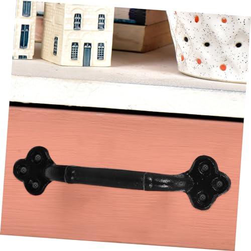 Tirador de puerta vintage de hierro fundido para renovar tus muebles de madera con estilo rústico 7