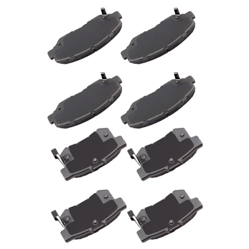 Image of CCIYU Front Rear D914 D537 Disc Brake Pad Sets Fit For Acura For ILX 2013-2015,For Honda For Accord 2003-2007,For Honda For Civic 2012-2015, Brake Pads 8PCS
