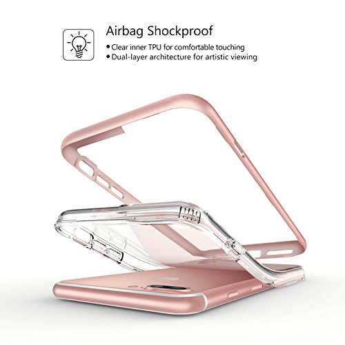 IPhone 7 Custodia, iVAPO Cristallo Custodia per