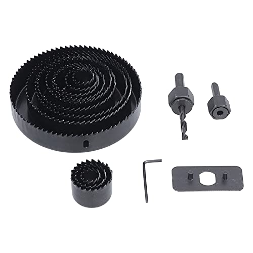 Kit de 16 piezas de sierras de corona para madera miniatura 6