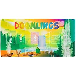 Doomlings Juego De Cartas Clásico (edición Lightning), Divertido Juego De Cartas Familiar Para Adultos, Adolescentes Y Niños, Adecuado Para 2-6 Jugadores, A Partir De 10 Años, Incluye Tapete De Juego