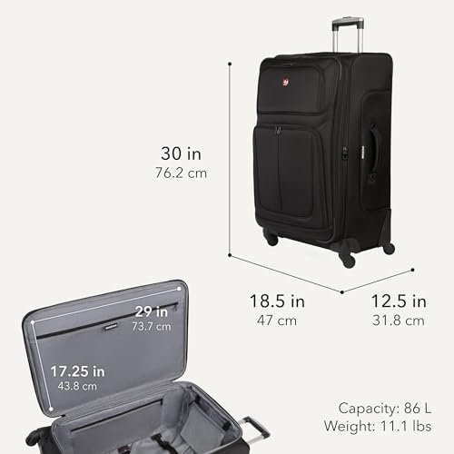 SWISSGEAR Sion Softside Expandable Spinner