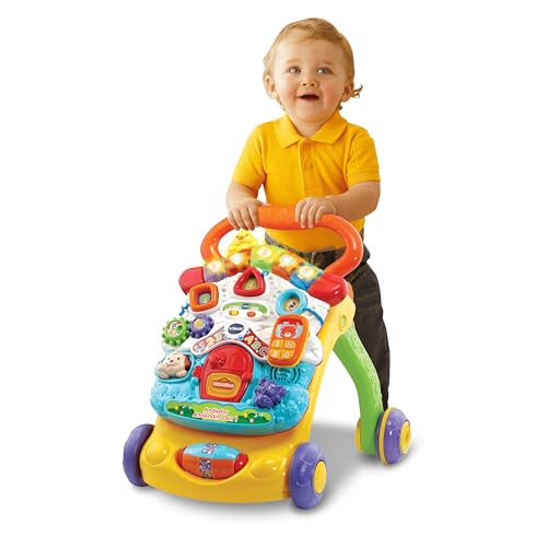 Miniatura 6 de VTech-Baby Andador andandín 2 en 1, Correpasillos con música y luces | Certificado CE + EN71, Bebés 6-36 meses, patas plegables, panel extraíble, 46 x 33.3 x 45 cm, 2 pilas AA, versión ESP
